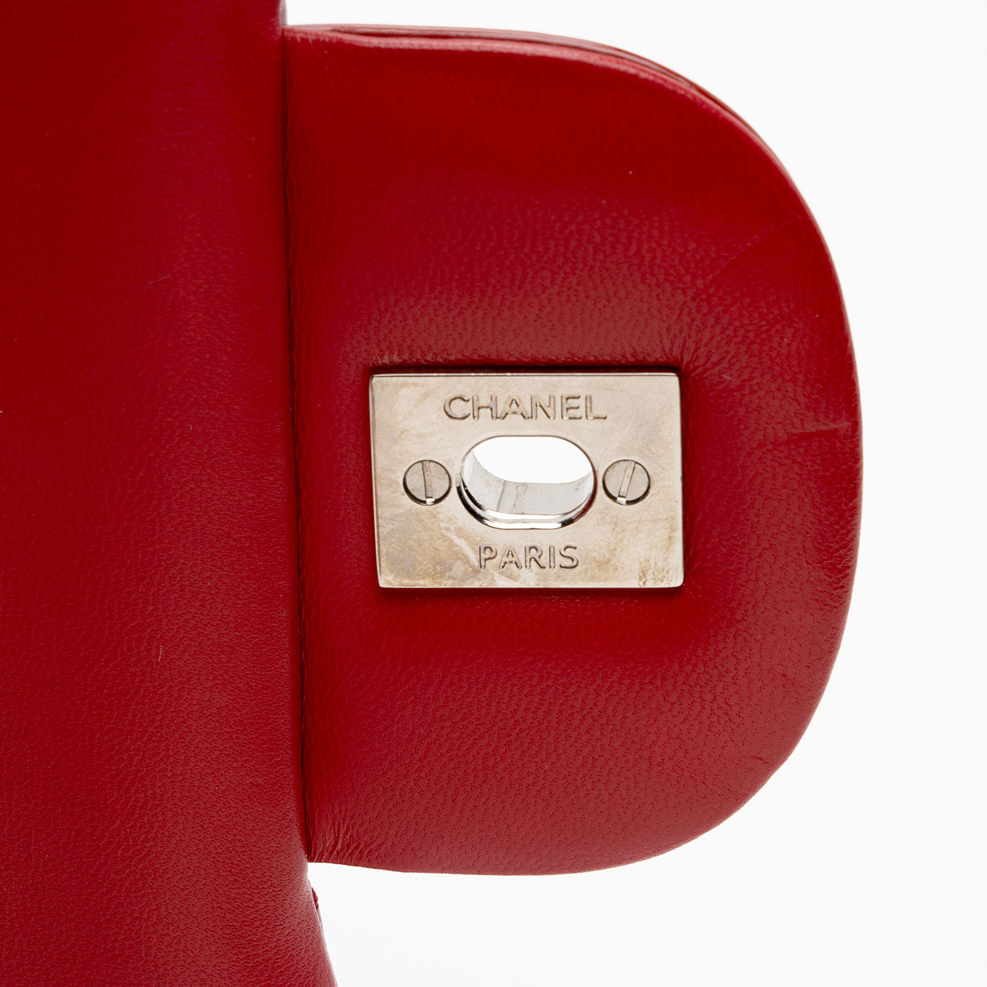 Chanel Patent Leather Classic Jumbo Double Flap Bag