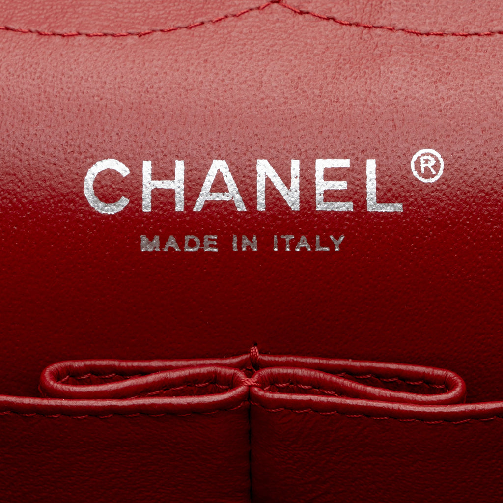Chanel Patent Leather Classic Jumbo Double Flap Bag