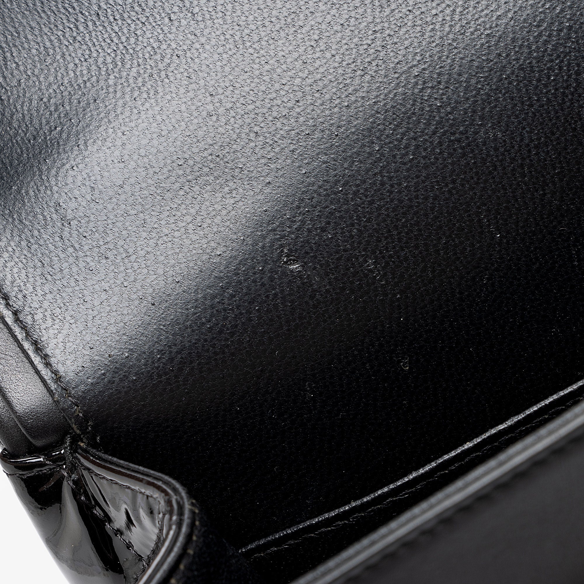 Chanel Patent Leather Classic Jumbo Double Flap Bag (SHF-zuaFhW)