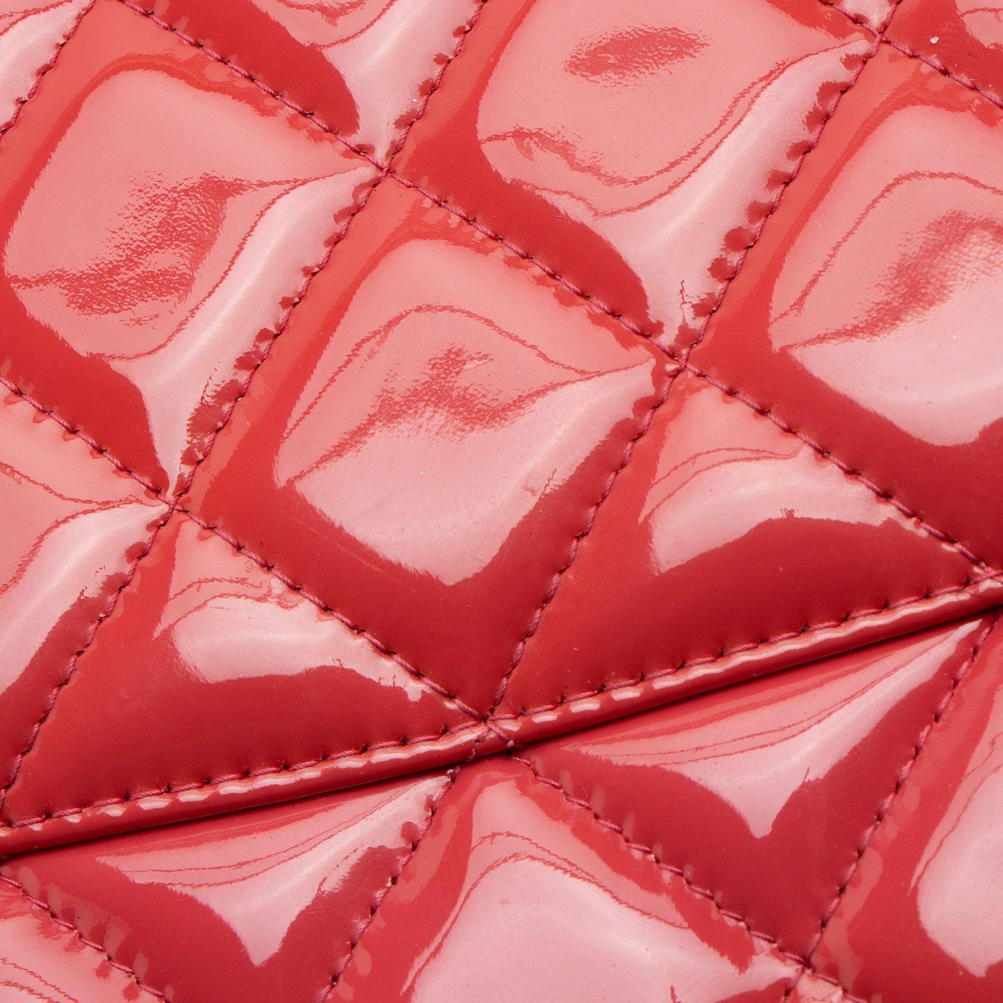 Chanel Patent Leather Classic Jumbo Double Flap Bag (SHF-2aeN2O)