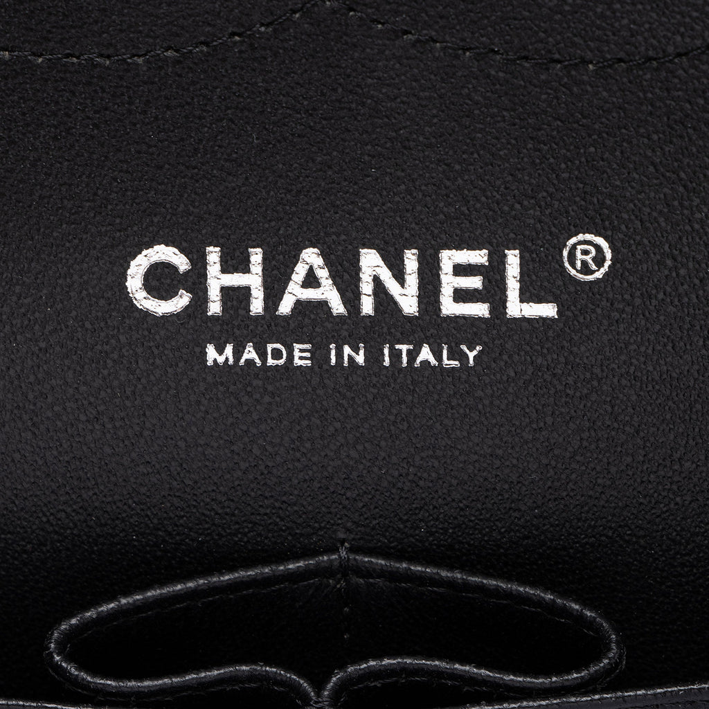 Chanel Patent Leather Classic Jumbo Double Flap Bag