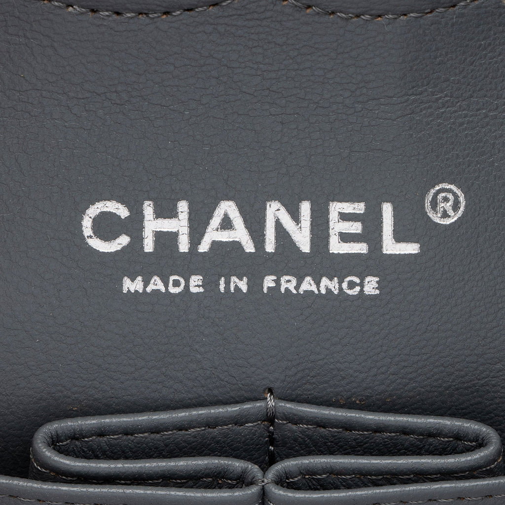 Chanel Patent Leather Classic Medium Double Flap Bag