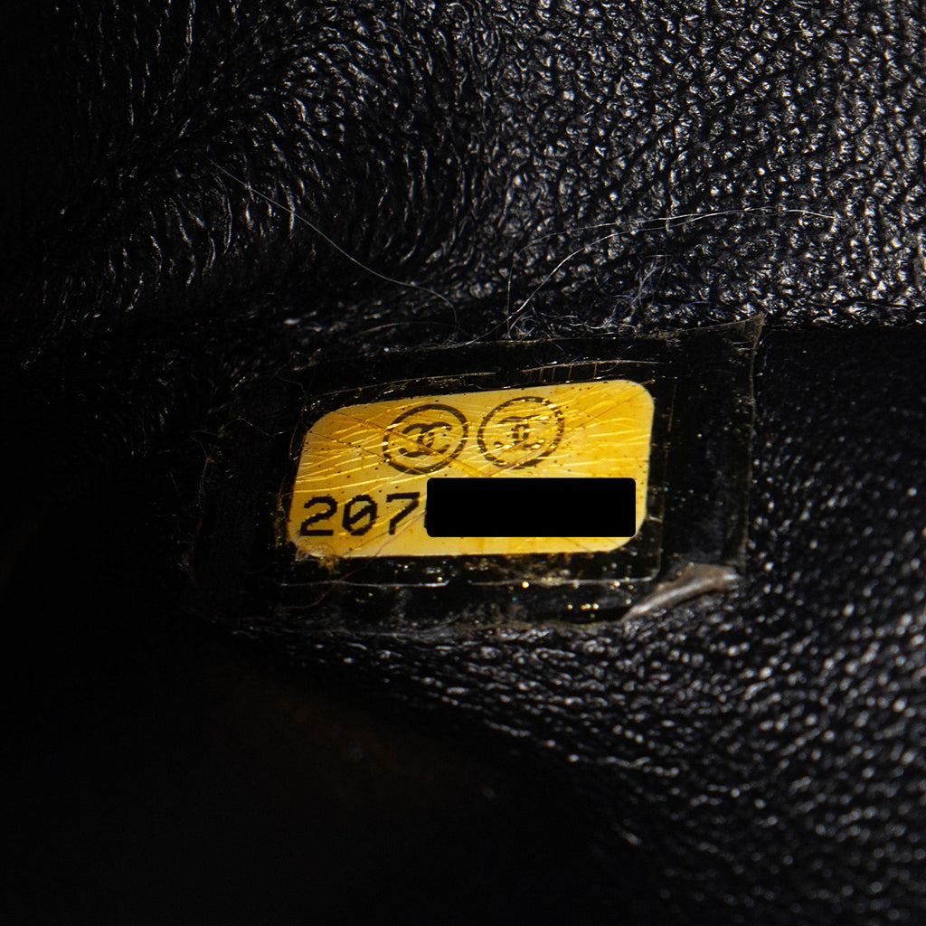 Chanel Patent Leather Classic Medium Double Flap Bag