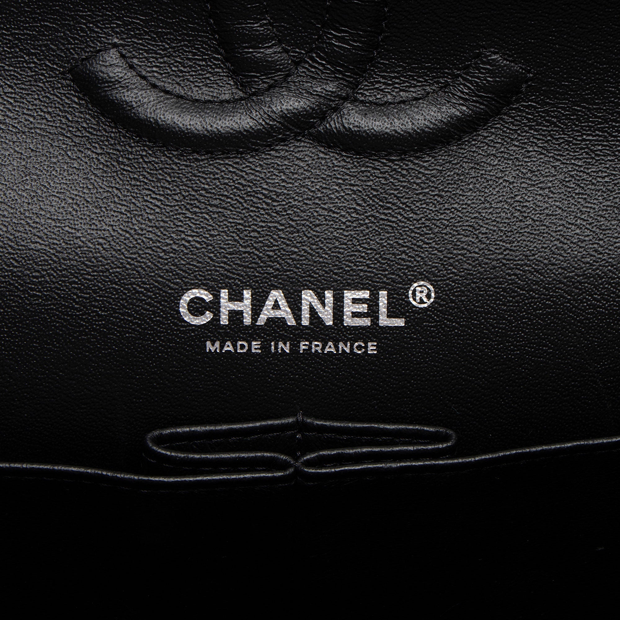 Chanel Patent Leather Classic Medium Double Flap Bag