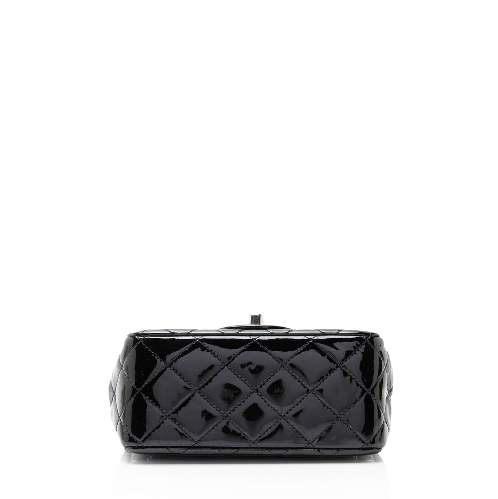 Chanel Patent Leather Classic Square Mini Flap Bag