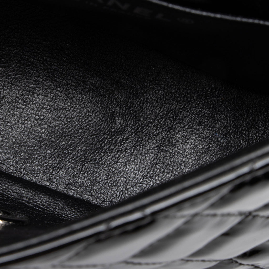 Chanel Patent Leather Classic Square Mini Flap Bag