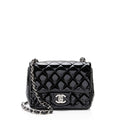 Chanel Patent Leather Classic Square Mini Flap Bag