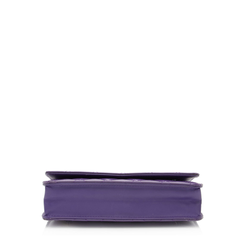 Chanel Patent Leather Classic Wallet on Chain Bag (SHF-0qaVpG)