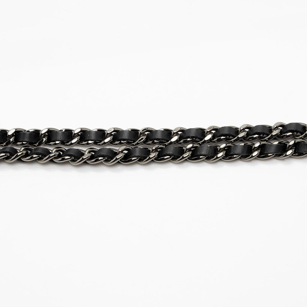 Chanel Patent Leather Classic Wallet on Chain (SHF-8fowjN)