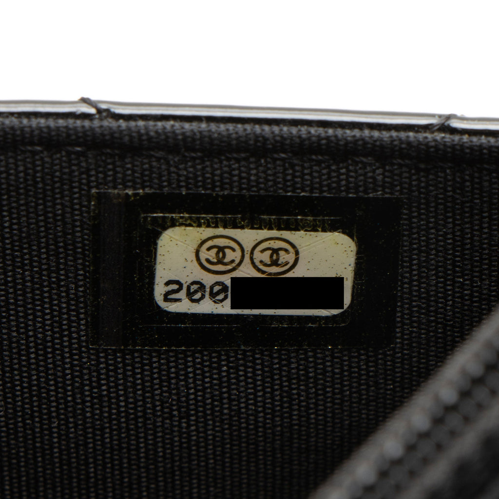 Chanel Patent Leather Classic Wallet on Chain