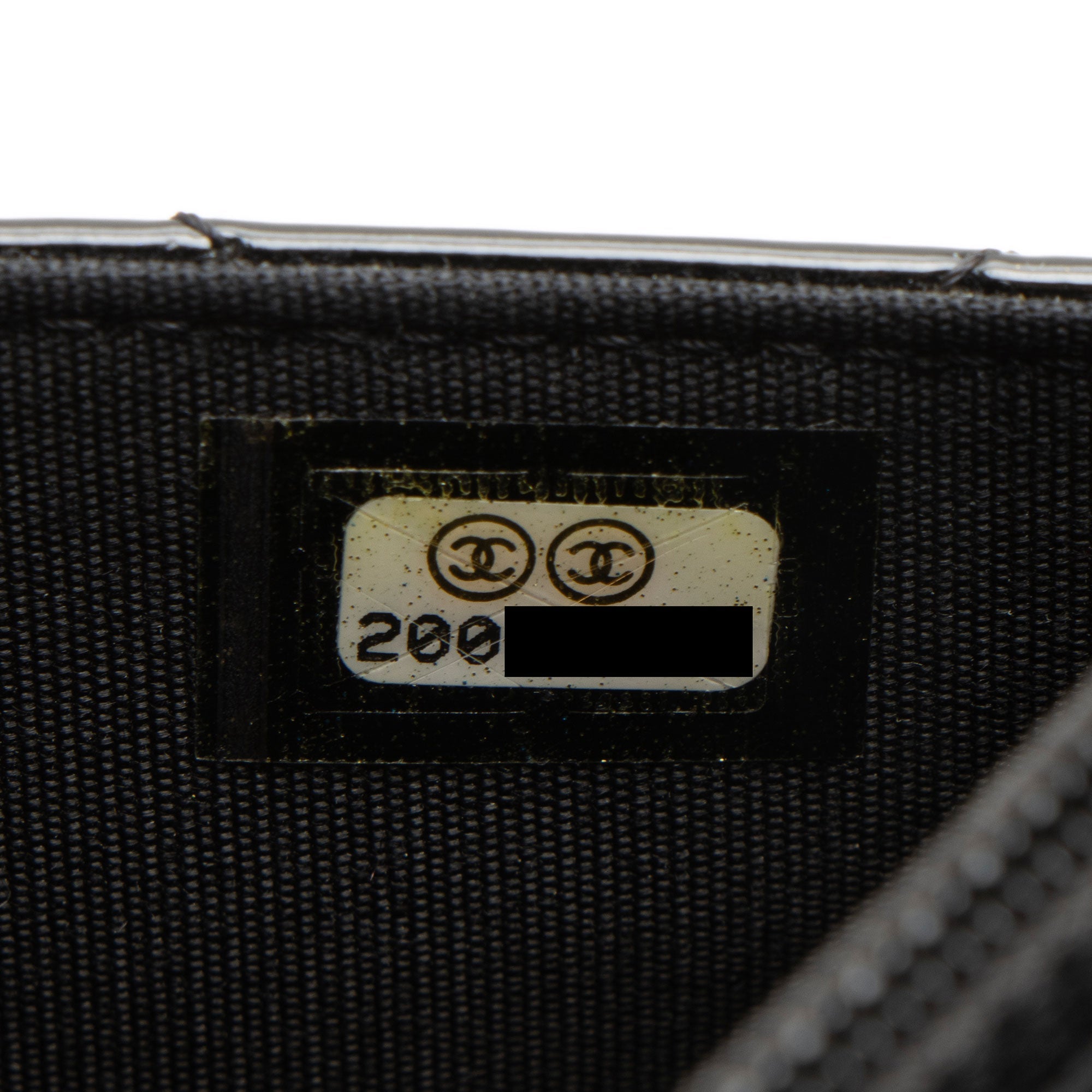Chanel Patent Leather Classic Wallet on Chain