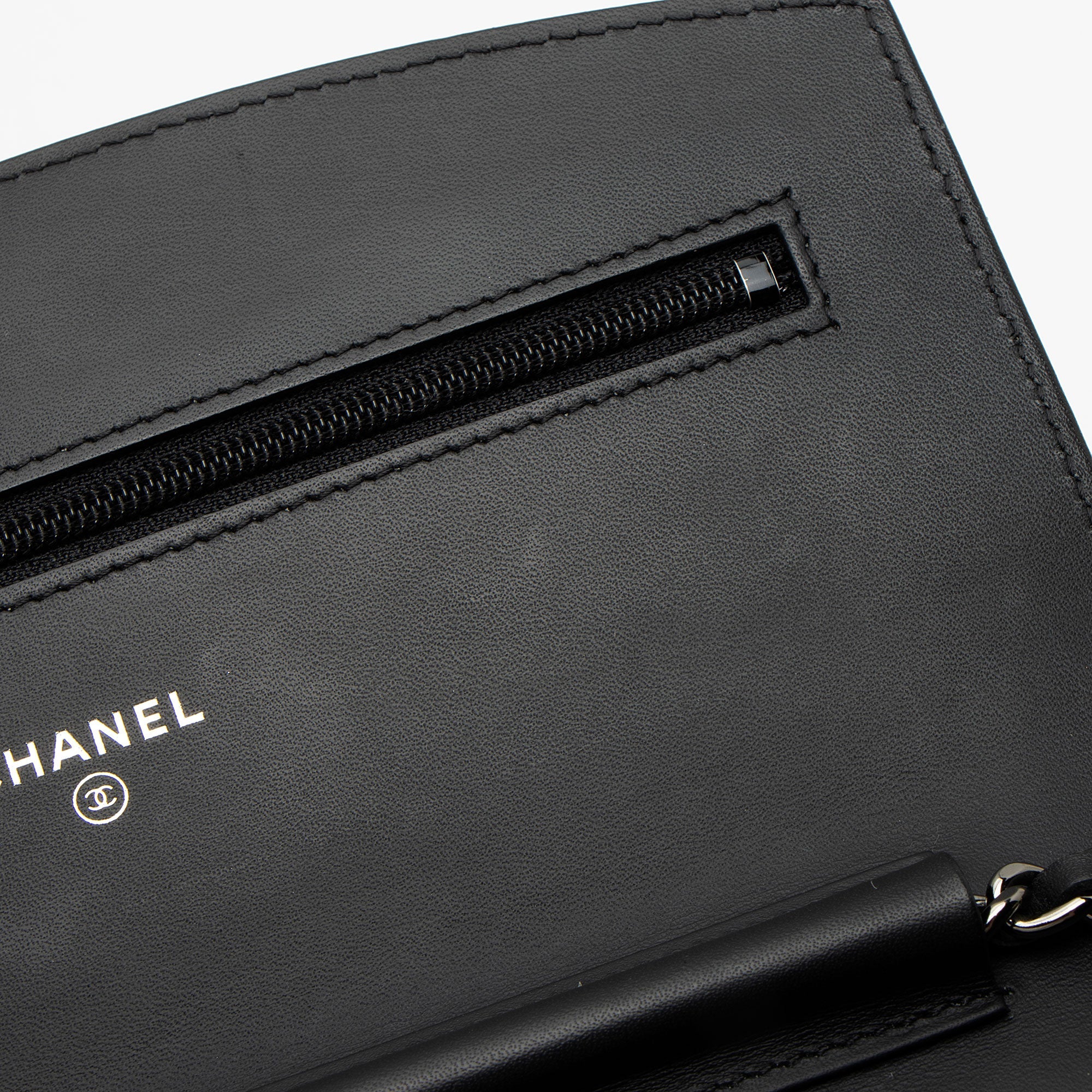 Chanel Patent Leather Classic Wallet on Chain