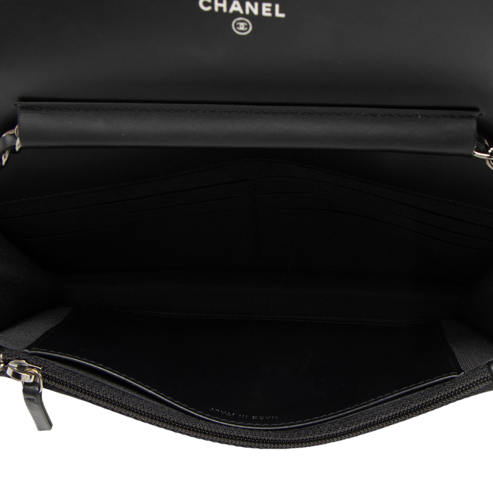 Chanel Patent Leather Classic Wallet on Chain