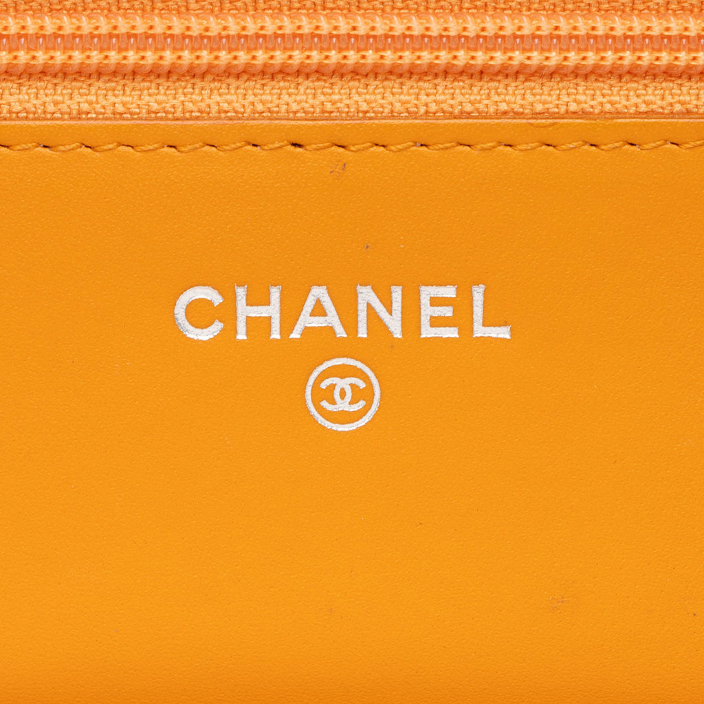 Chanel Patent Leather Classic Wallet on Chain