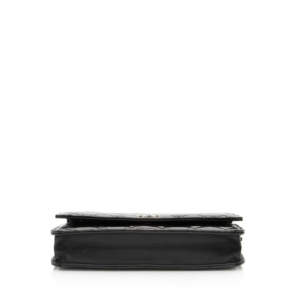 Chanel Patent Leather Classic Wallet on Chain