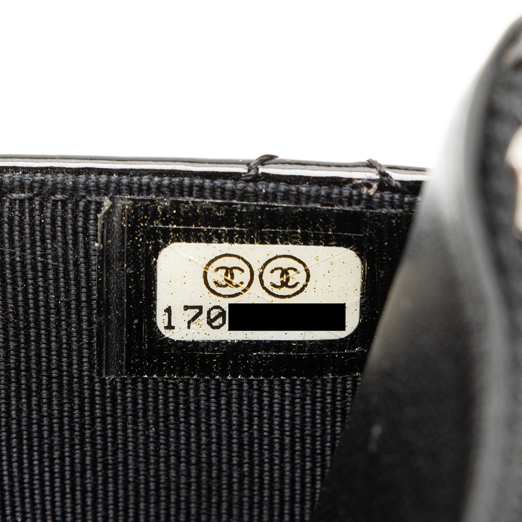 Chanel Patent Leather Classic Wallet on Chain
