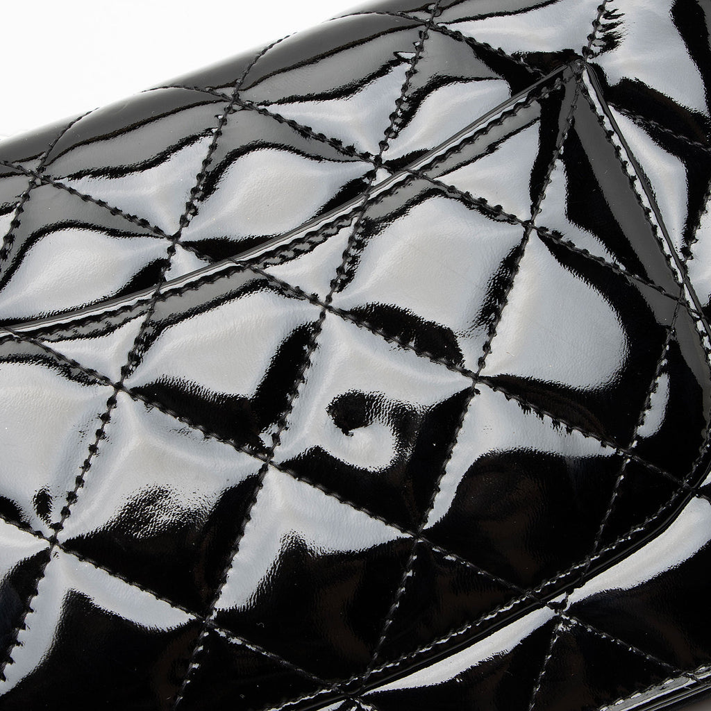 Chanel Patent Leather Classic Wallet on Chain