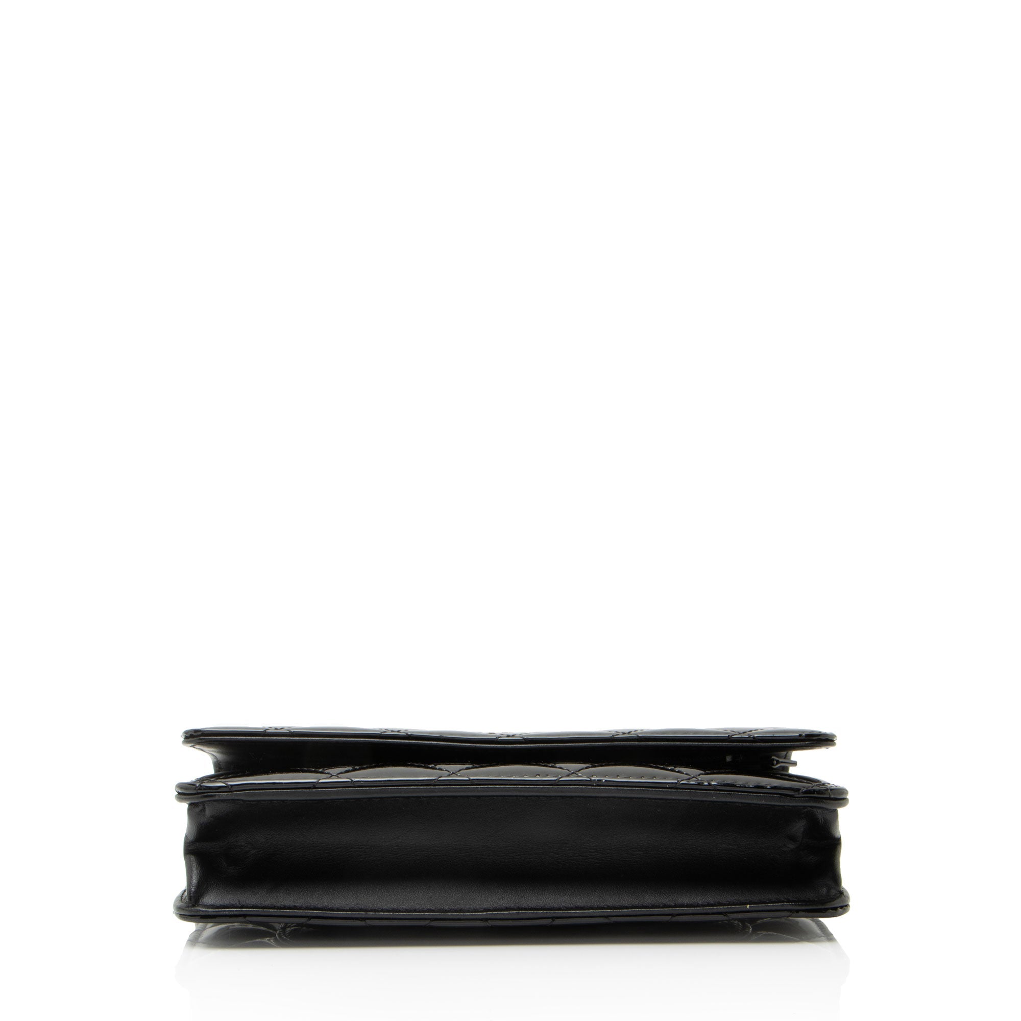 Chanel Patent Leather Classic Wallet on Chain