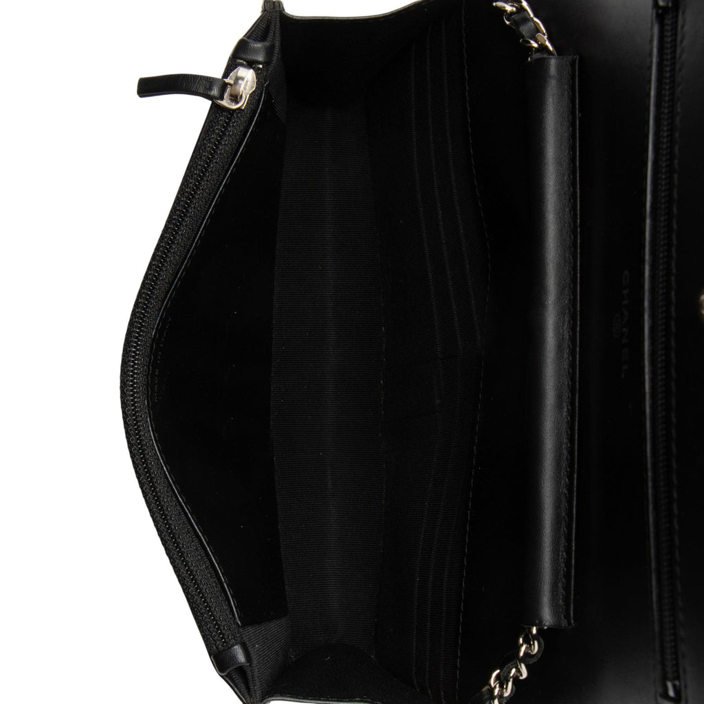 Chanel Patent Leather Classic Wallet on Chain