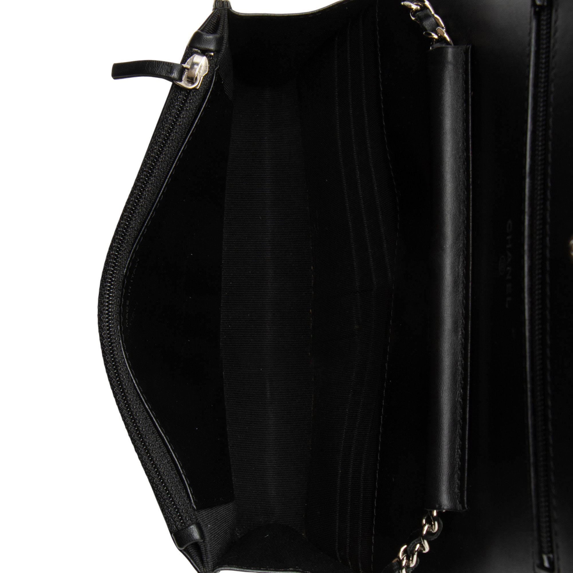 Chanel Patent Leather Classic Wallet on Chain