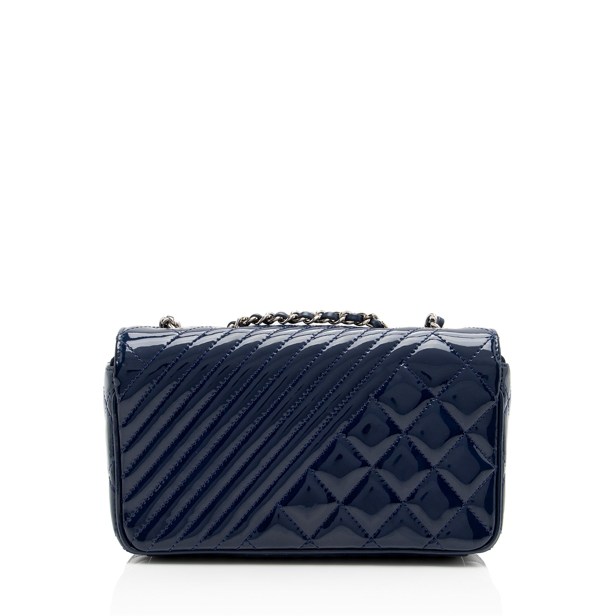 Chanel Patent Leather Coco Boy Small Flap Bag (SHF-mwPK8i)