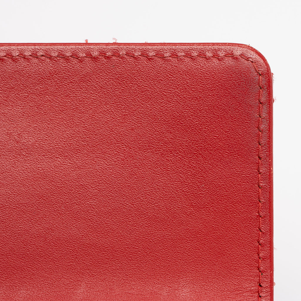 Chanel Patent Leather Diamond Stitch Flap Wallet (SHF-Ql4n4i)