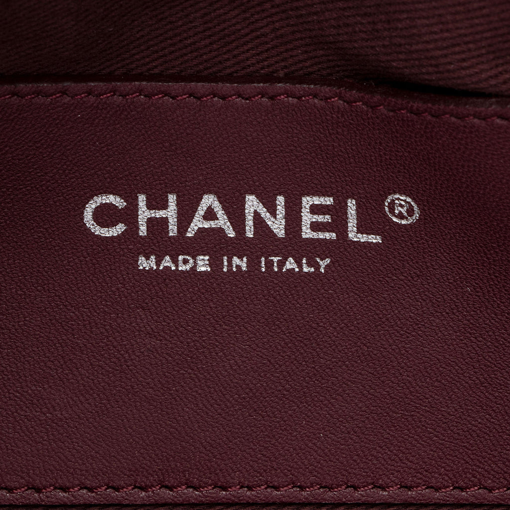 Chanel Patent Leather Just Mademoiselle Bowler Bag (SHF-HKPpy4)