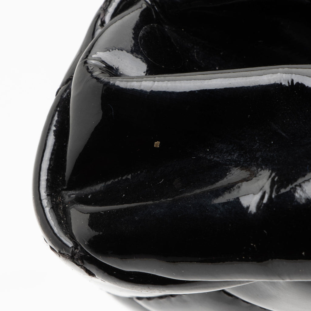 Chanel Patent Leather Just Mademoiselle Bowler Bag