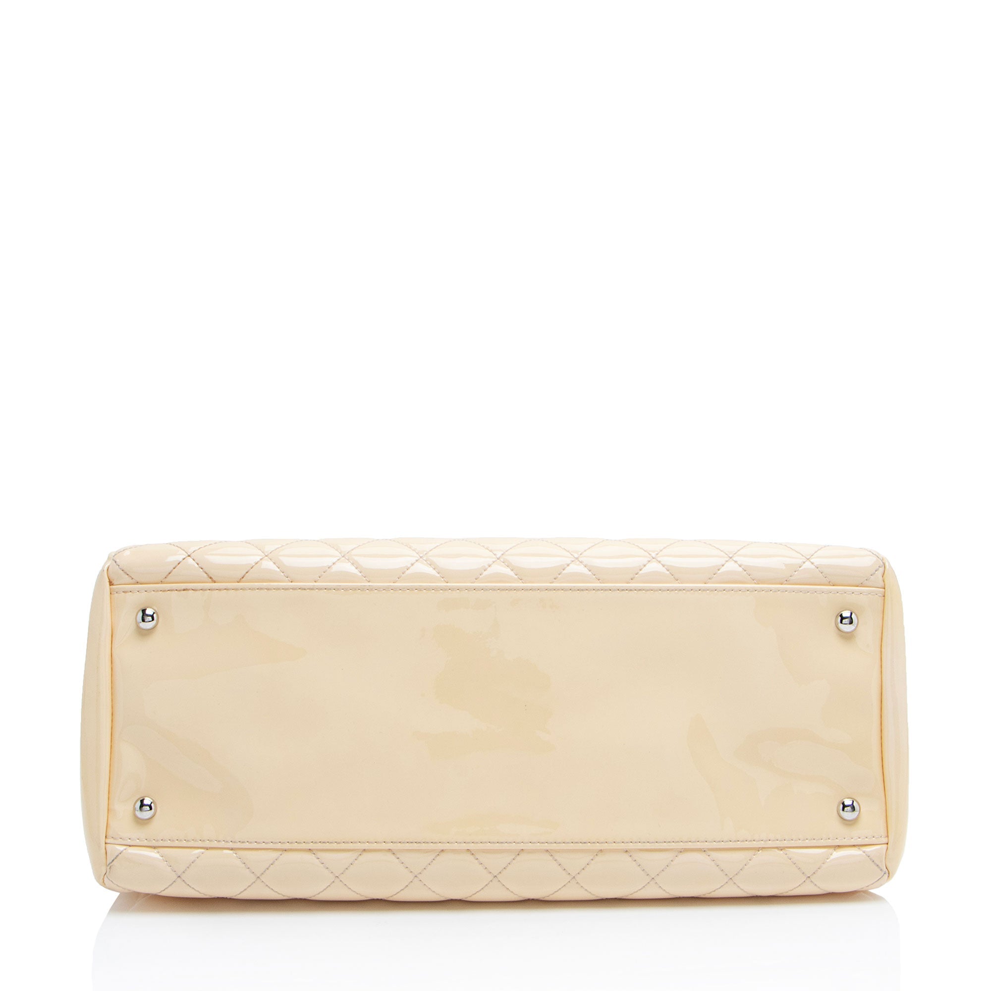 Chanel Patent Leather Just Mademoiselle Large Bowler Bag