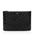 Chanel Patent Leather Large O-Case (SHF-18966)
