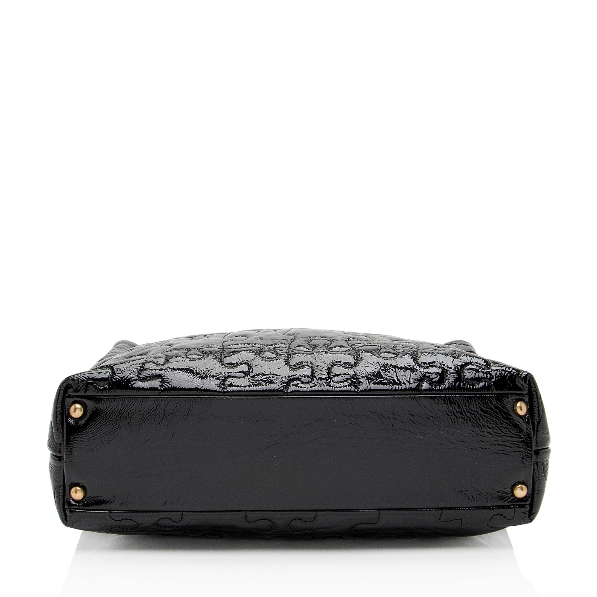 Chanel Patent Leather Puzzle Tote