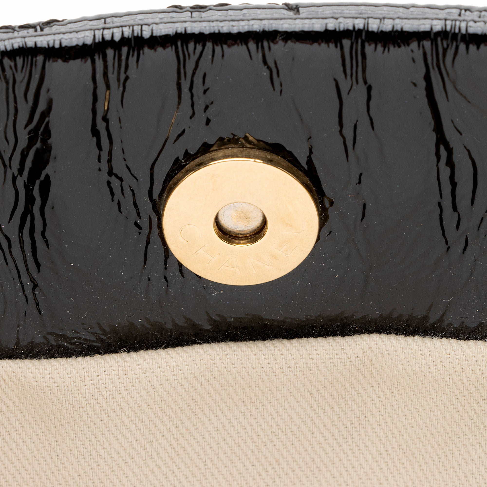 Chanel Patent Leather Puzzle Tote