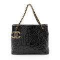 Chanel Patent Leather Puzzle Tote