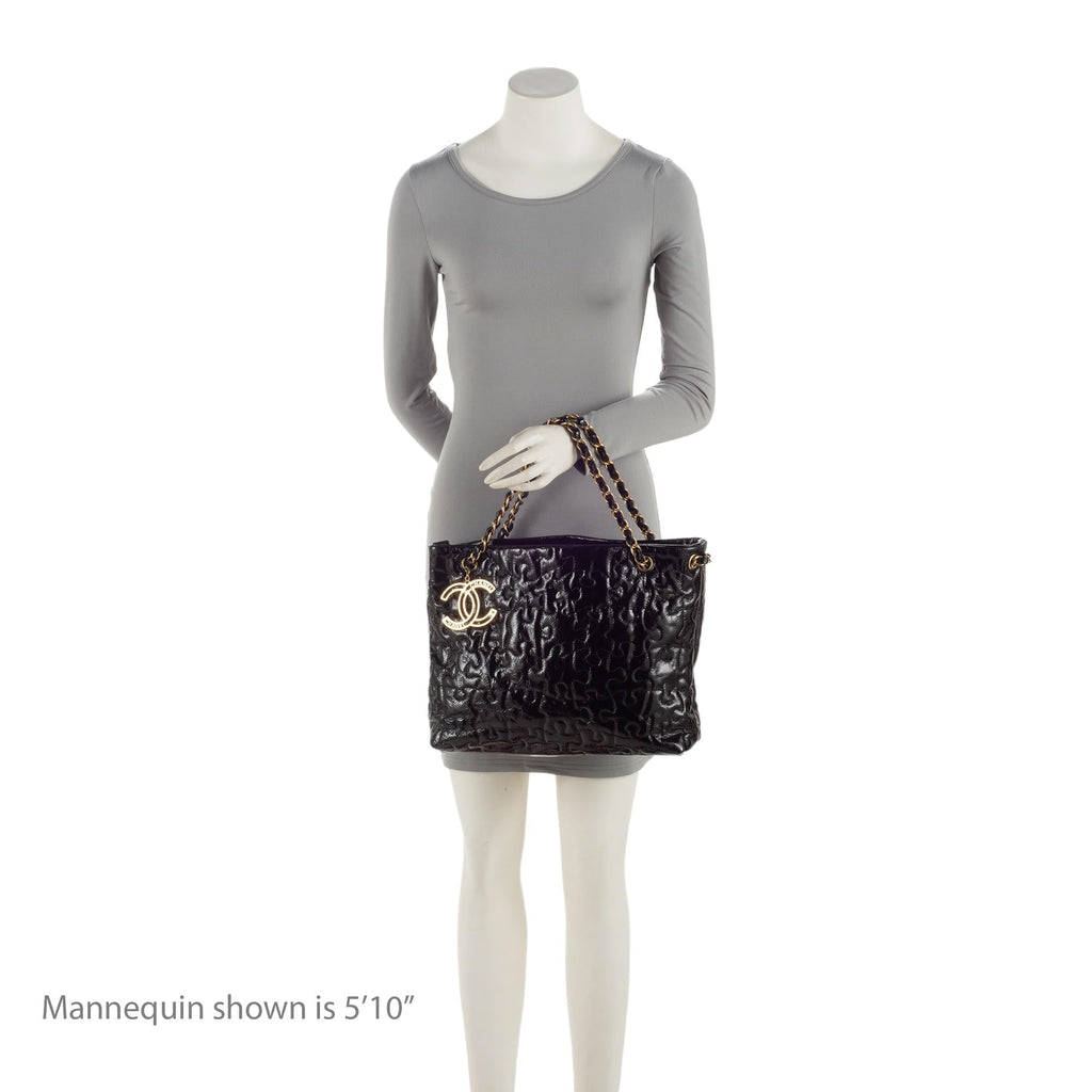 Chanel Patent Leather Puzzle Tote