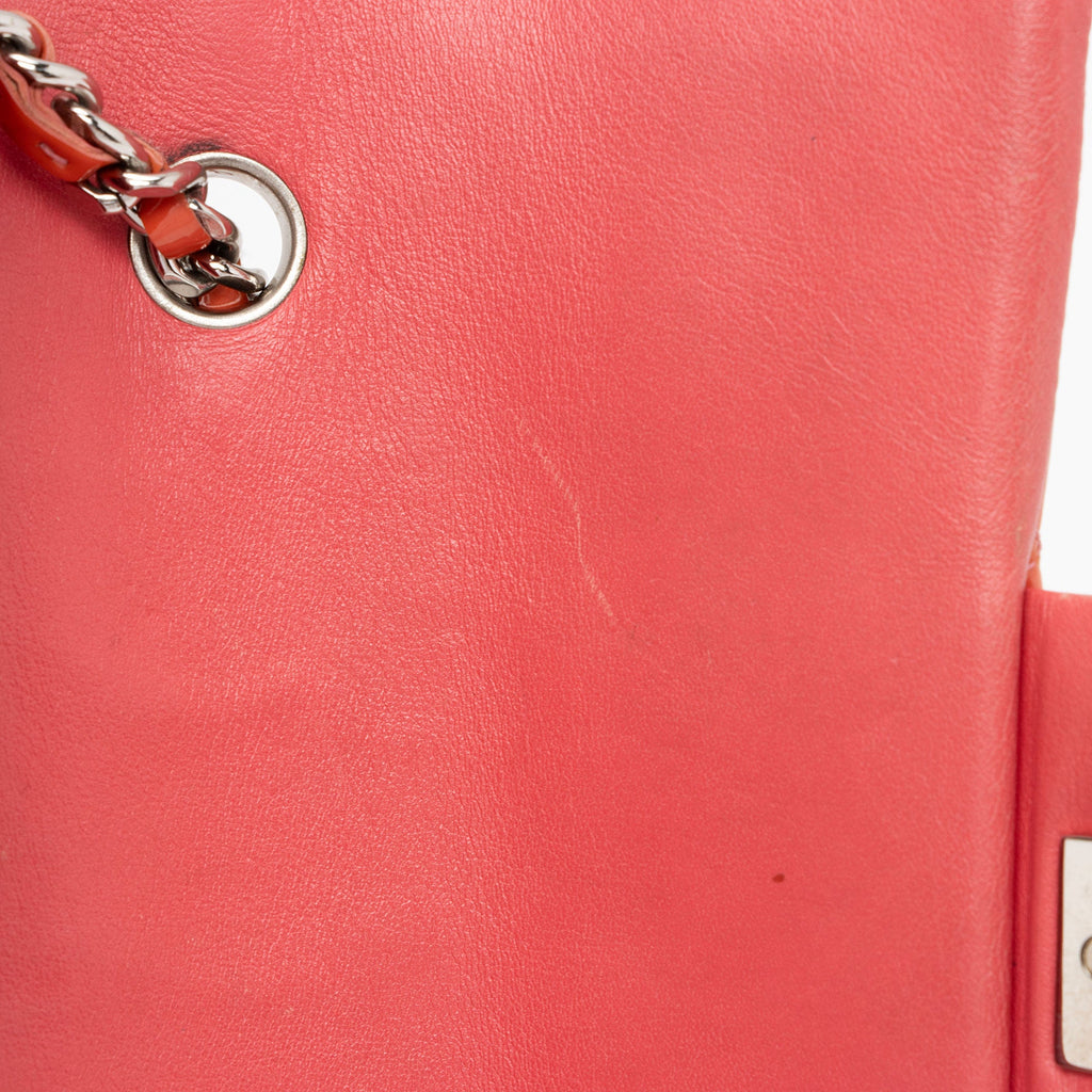 Chanel Patent Leather Rectangular Extra Mini Flap Bag