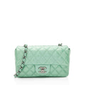 Chanel Patent Leather Rectangular Mini Flap Bag (SHF-ZhLCor)