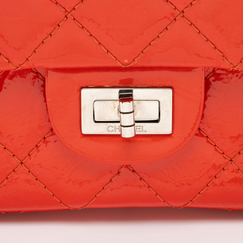 Chanel Patent Leather Reissue 226 Double Flap Bag