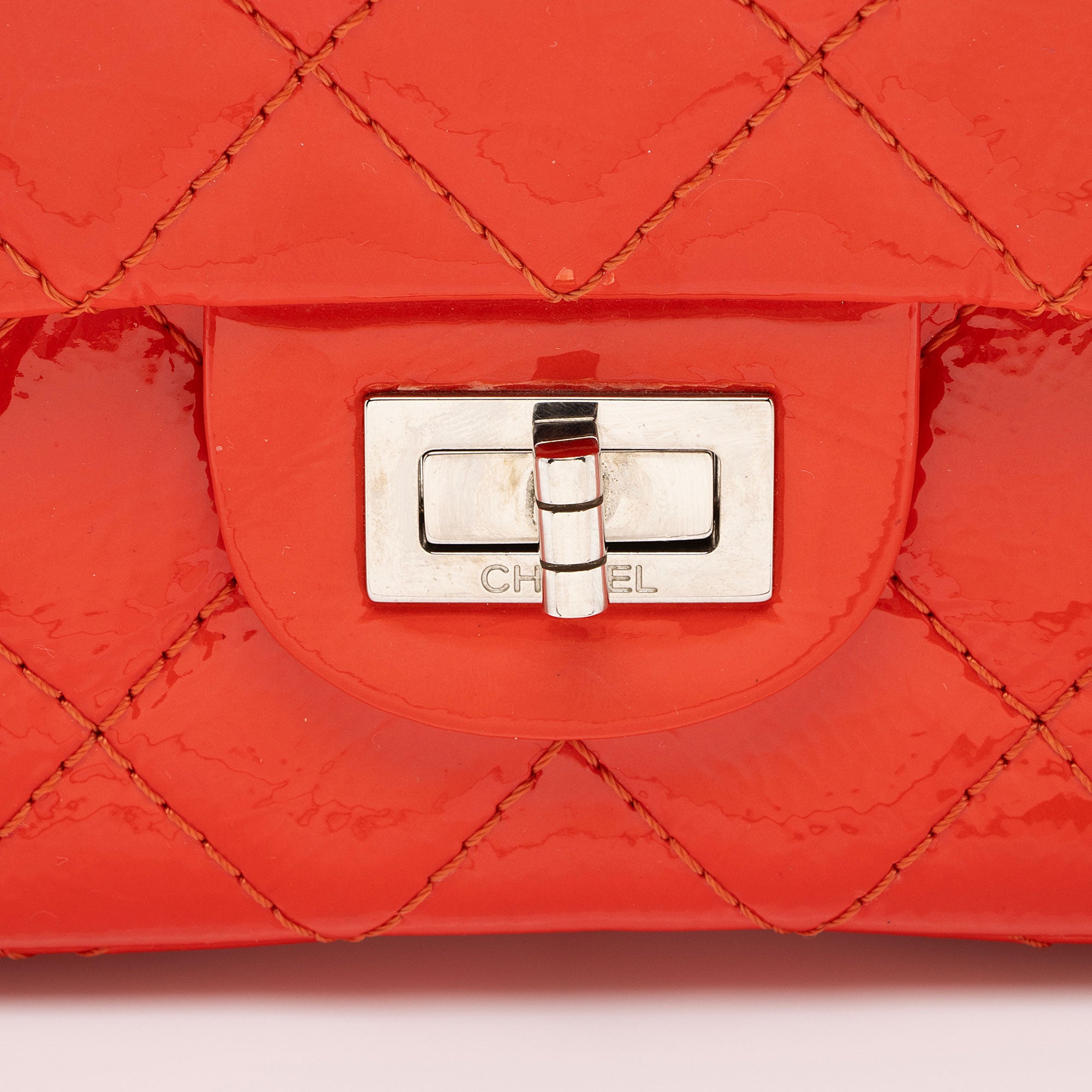 Chanel Patent Leather Reissue 226 Double Flap Bag