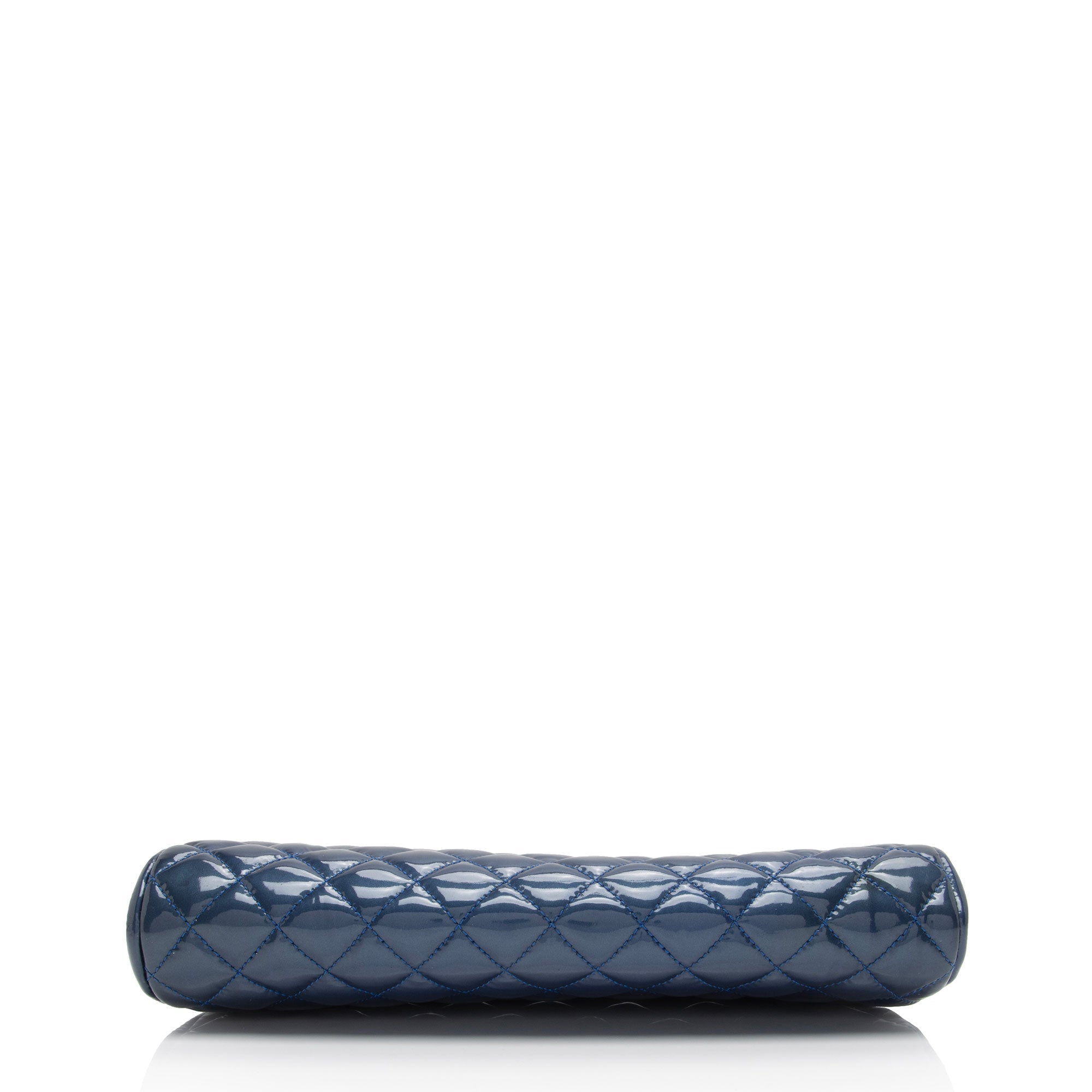 Chanel Patent Leather Timeless Clutch (SHF-UYzBin)