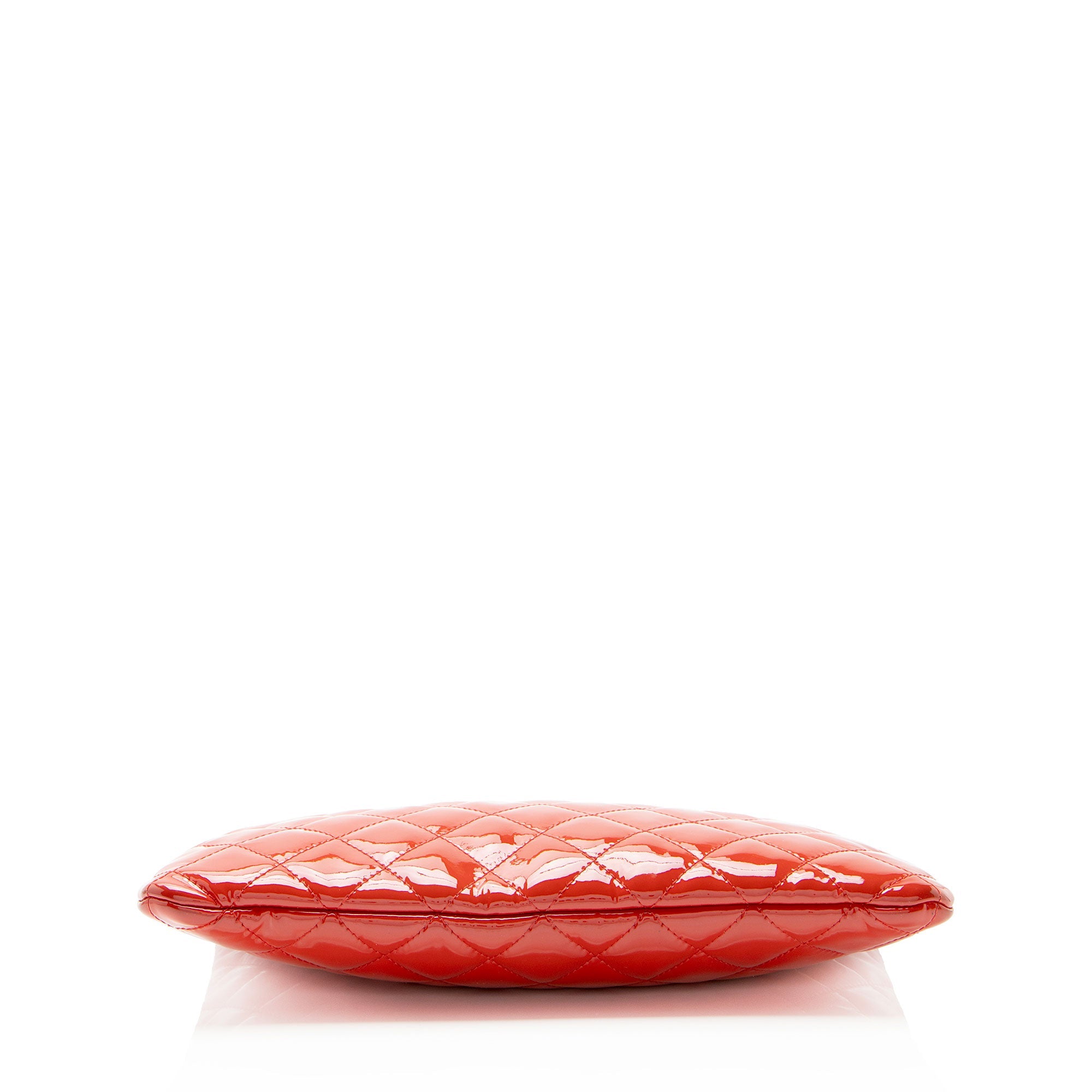 Chanel Patent Leather Valentine Hearts Medium O-Case
