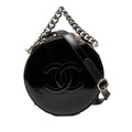 Chanel Patent Round As Earth Bag