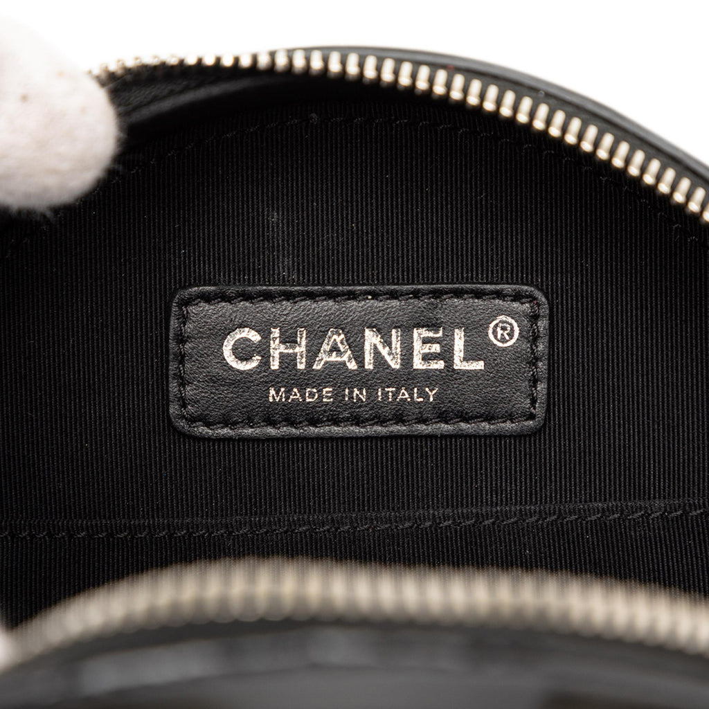 Chanel Patent Round As Earth Bag