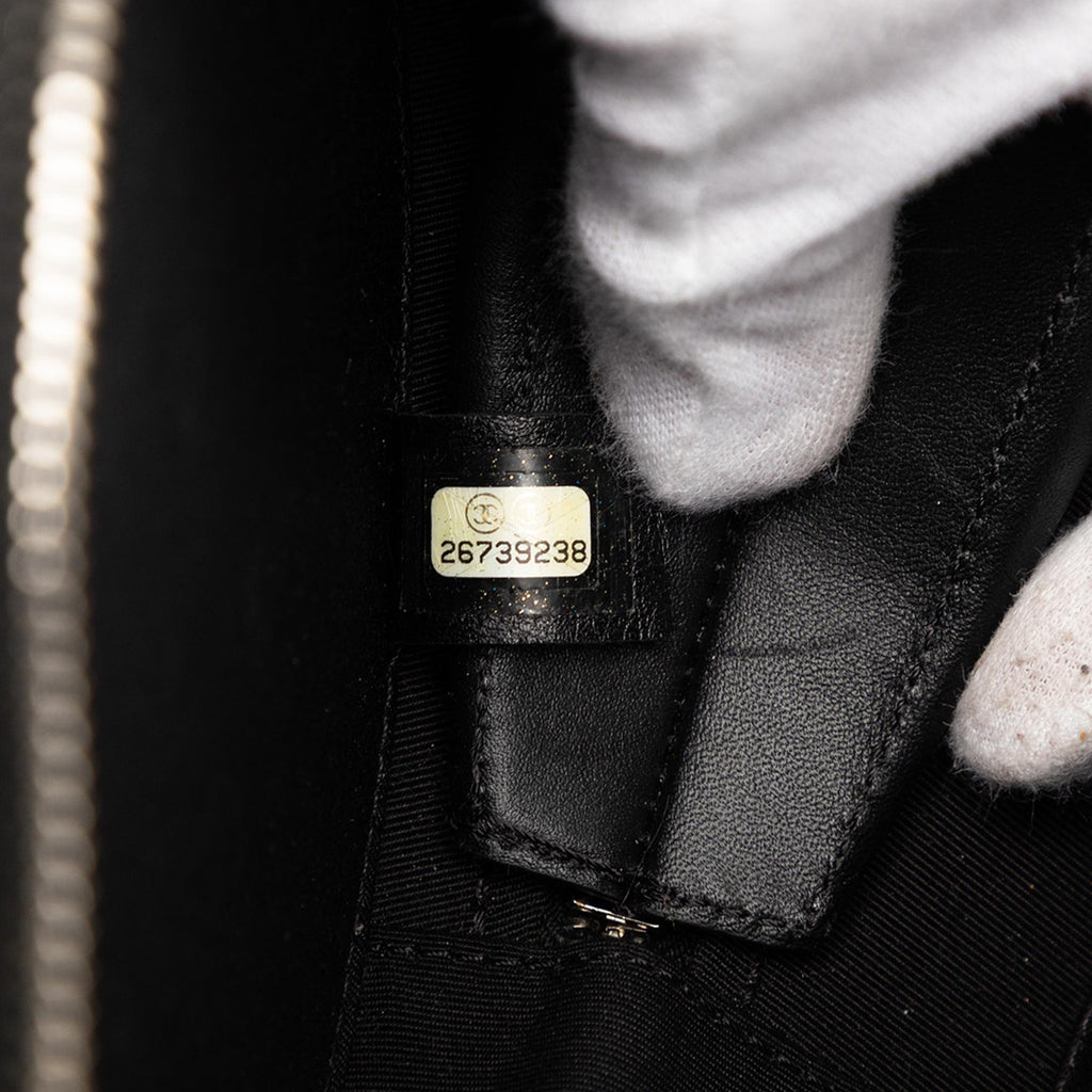 Chanel Patent Round As Earth Bag