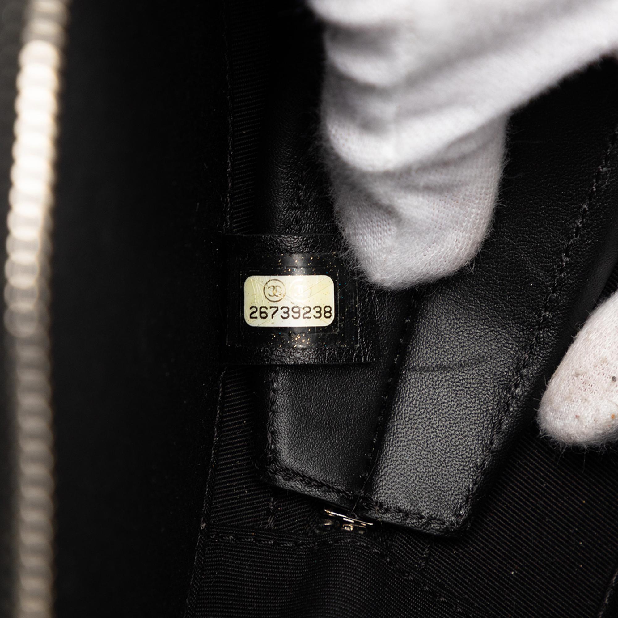 Chanel Patent Round As Earth Bag