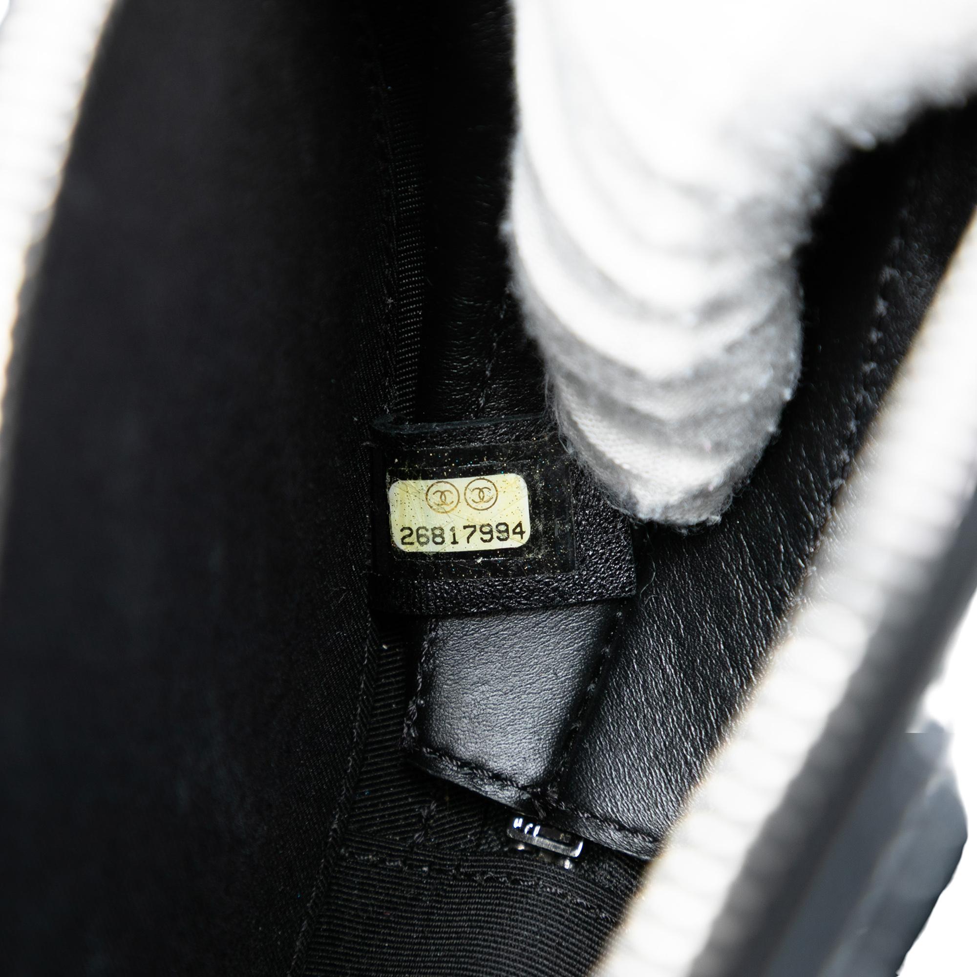 Chanel Patent Round As Earth Bag
