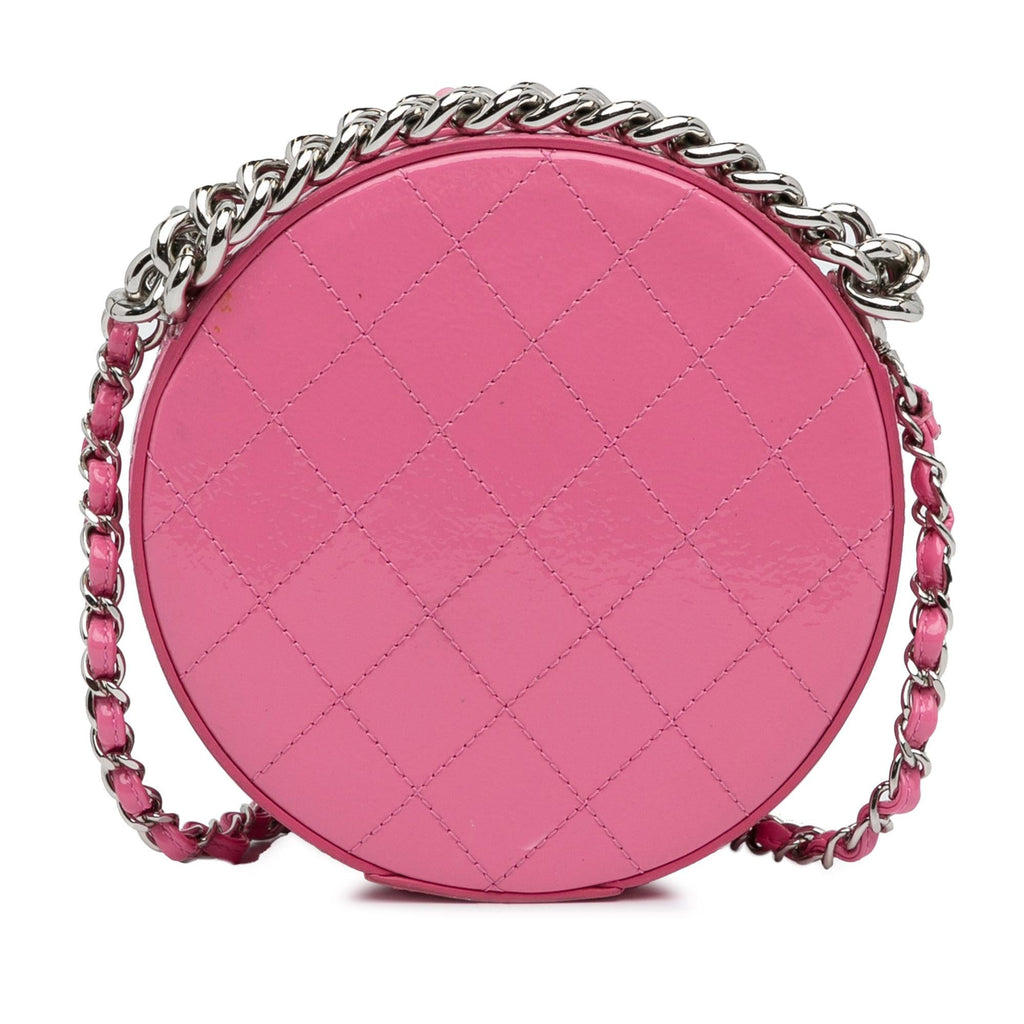 Chanel Patent Round As Earth Crossbody Bag (SHG-HX6iVO)