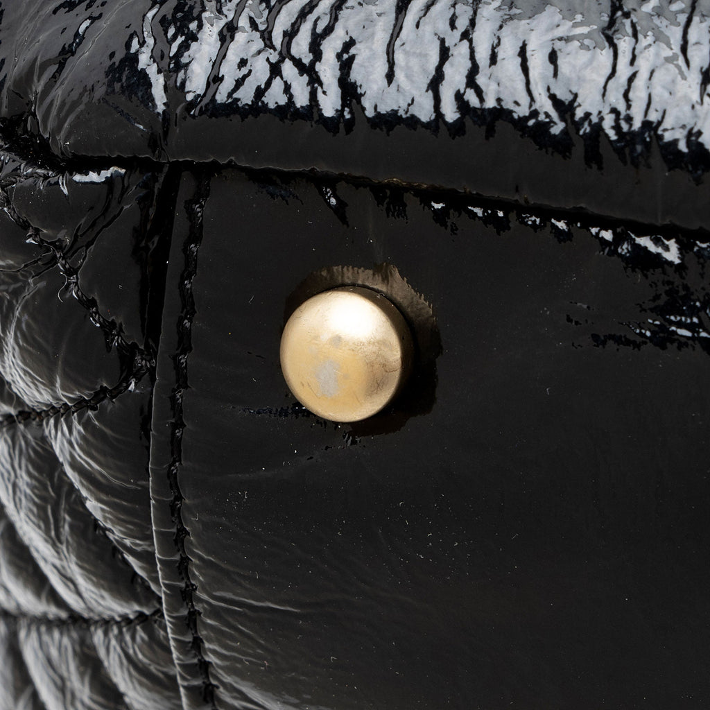 Chanel Patent Vinyl Rock and Chain Medium Shoulder Bag