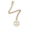 Chanel Pearl Oversize CC Necklace