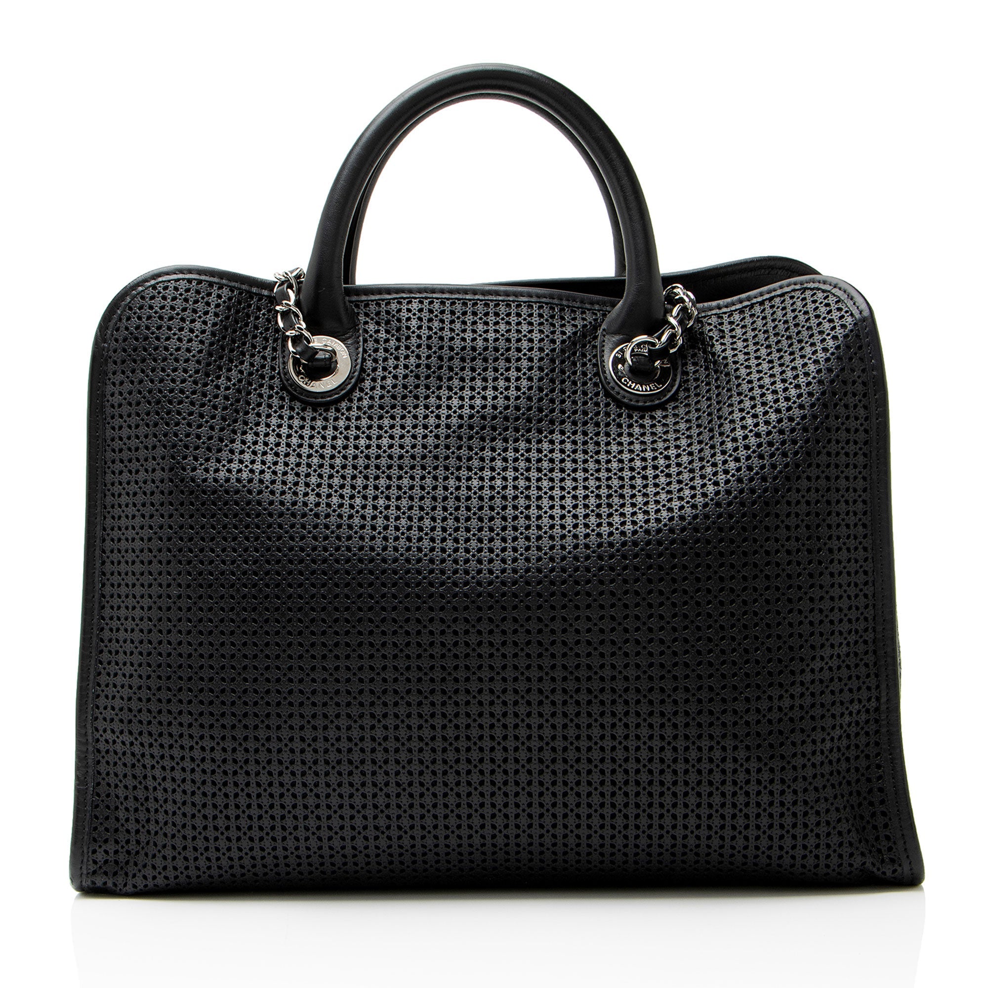 Chanel Perforated Calfskin Up In The Air Large Tote