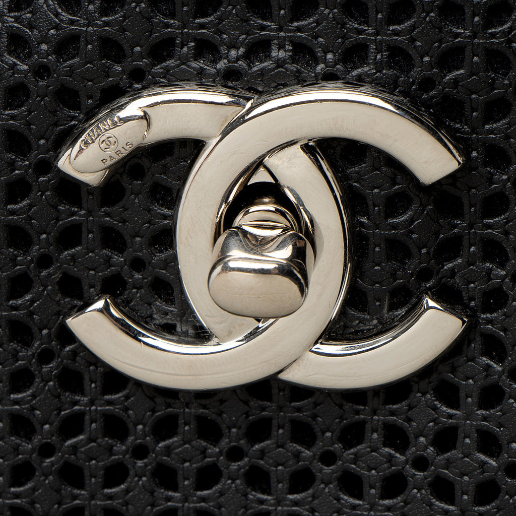 Chanel Perforated Calfskin Up In The Air Large Tote